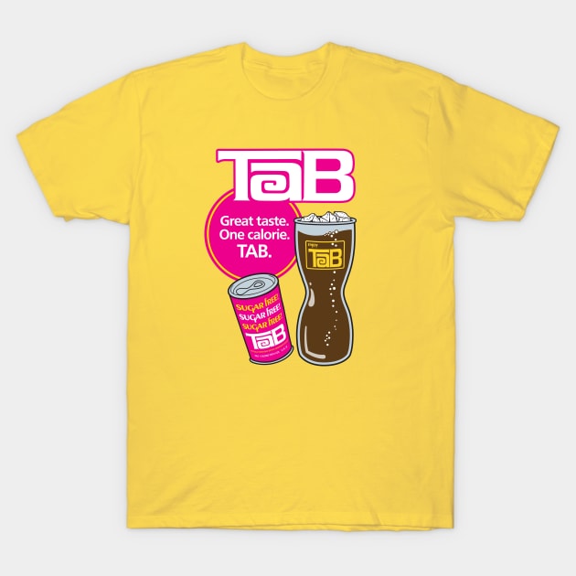 TAB Soda T-Shirt by Chewbaccadoll
